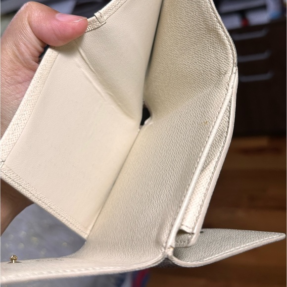 Louis Vuitton Ellise Trifold Azur Small wallet with duster - Picture 6 of 16